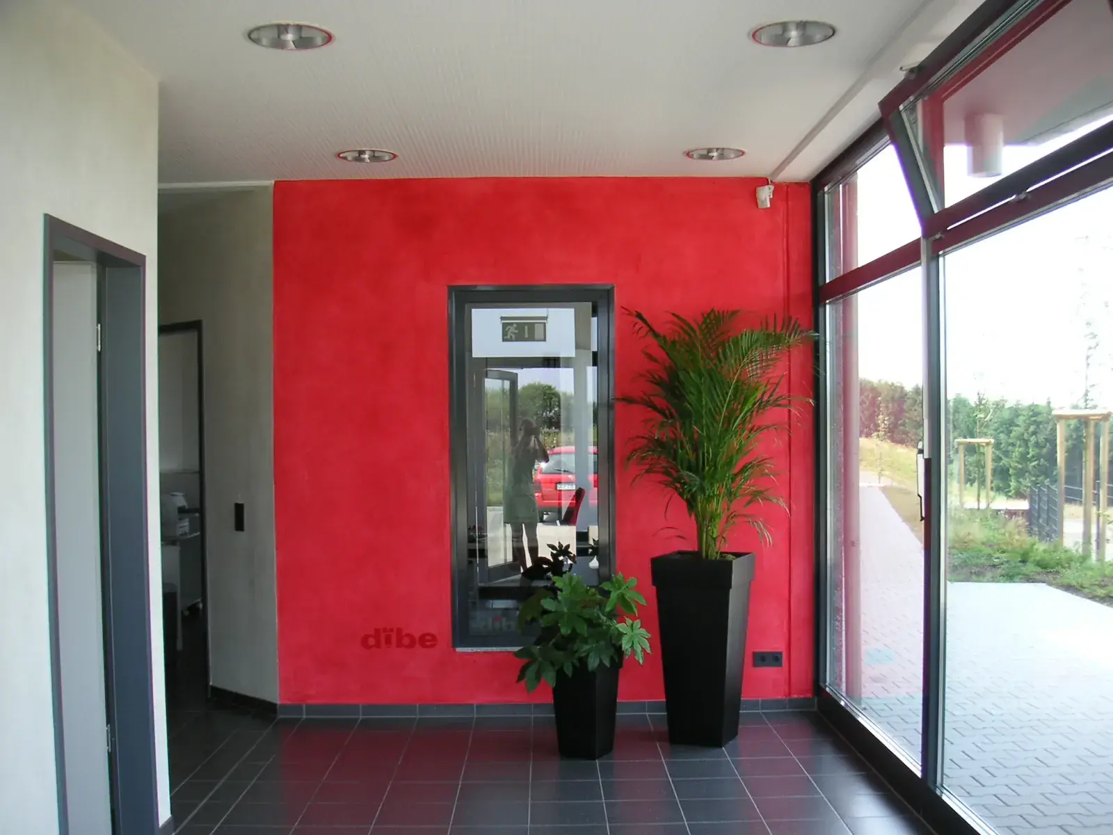 Dibe, Lüdenscheid – Detail der Fassade