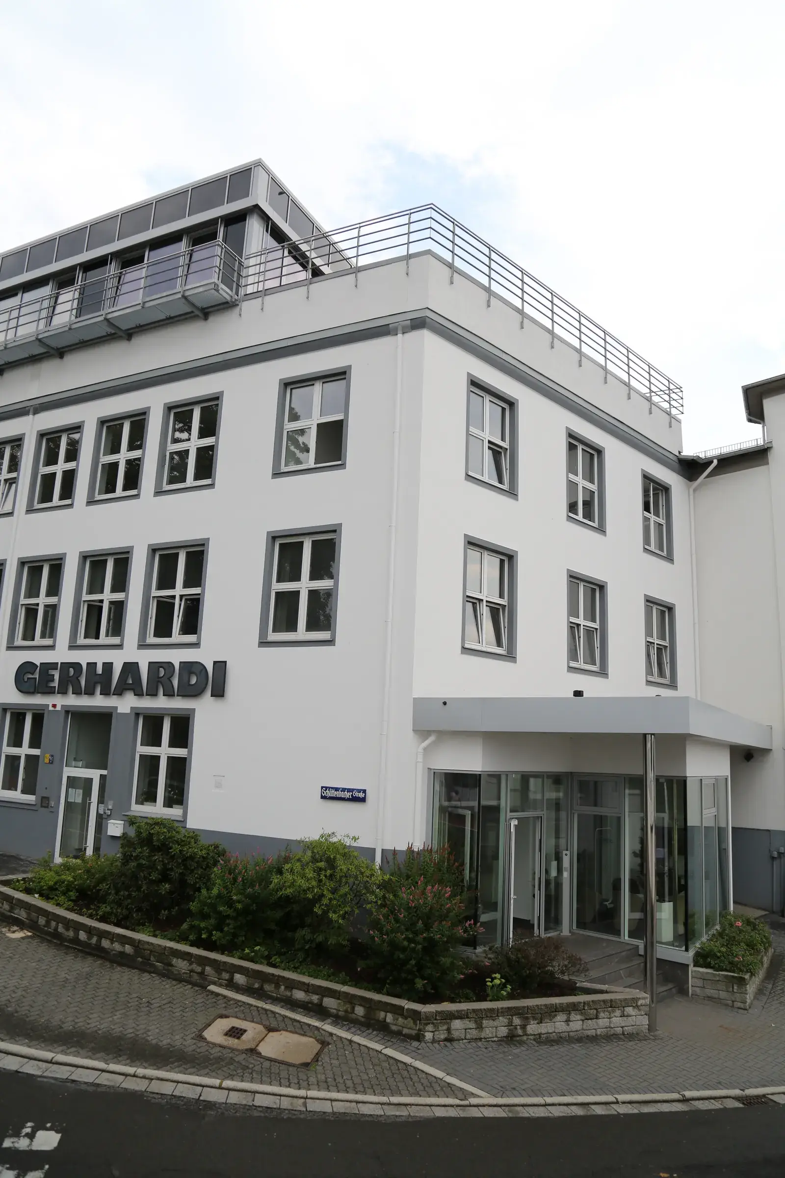 Gerhardi, Lüdenscheid – Ansicht mit Aufstockung