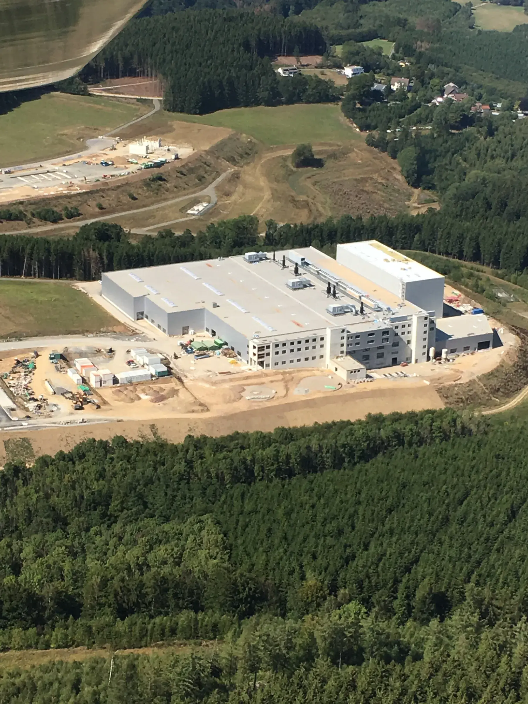Gerhardi Rosmart, Altena – Luftbild der Baustelle, August 2019