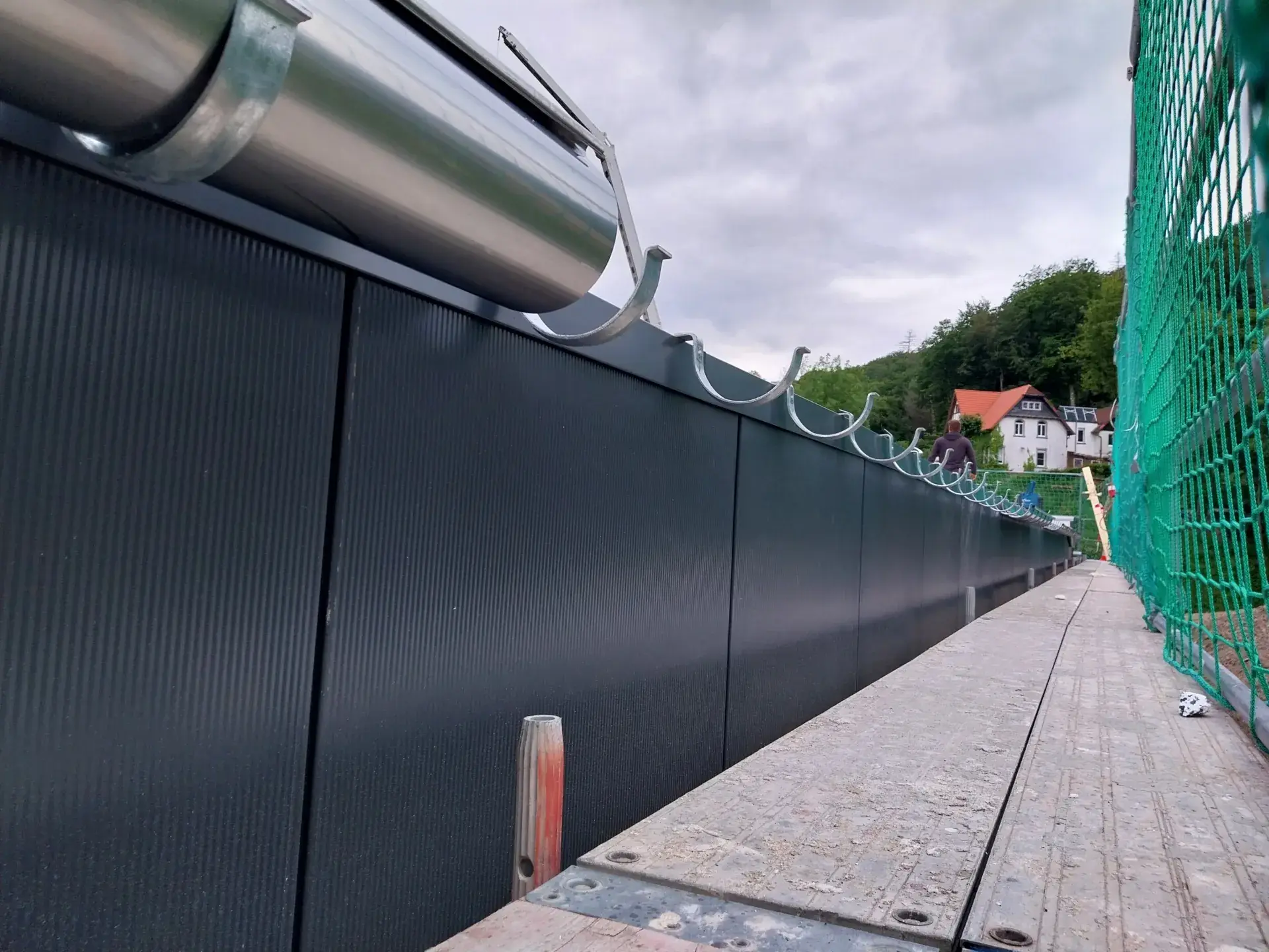 Immel Seckelmann, Lüdenscheid – Fassade und Dachrand