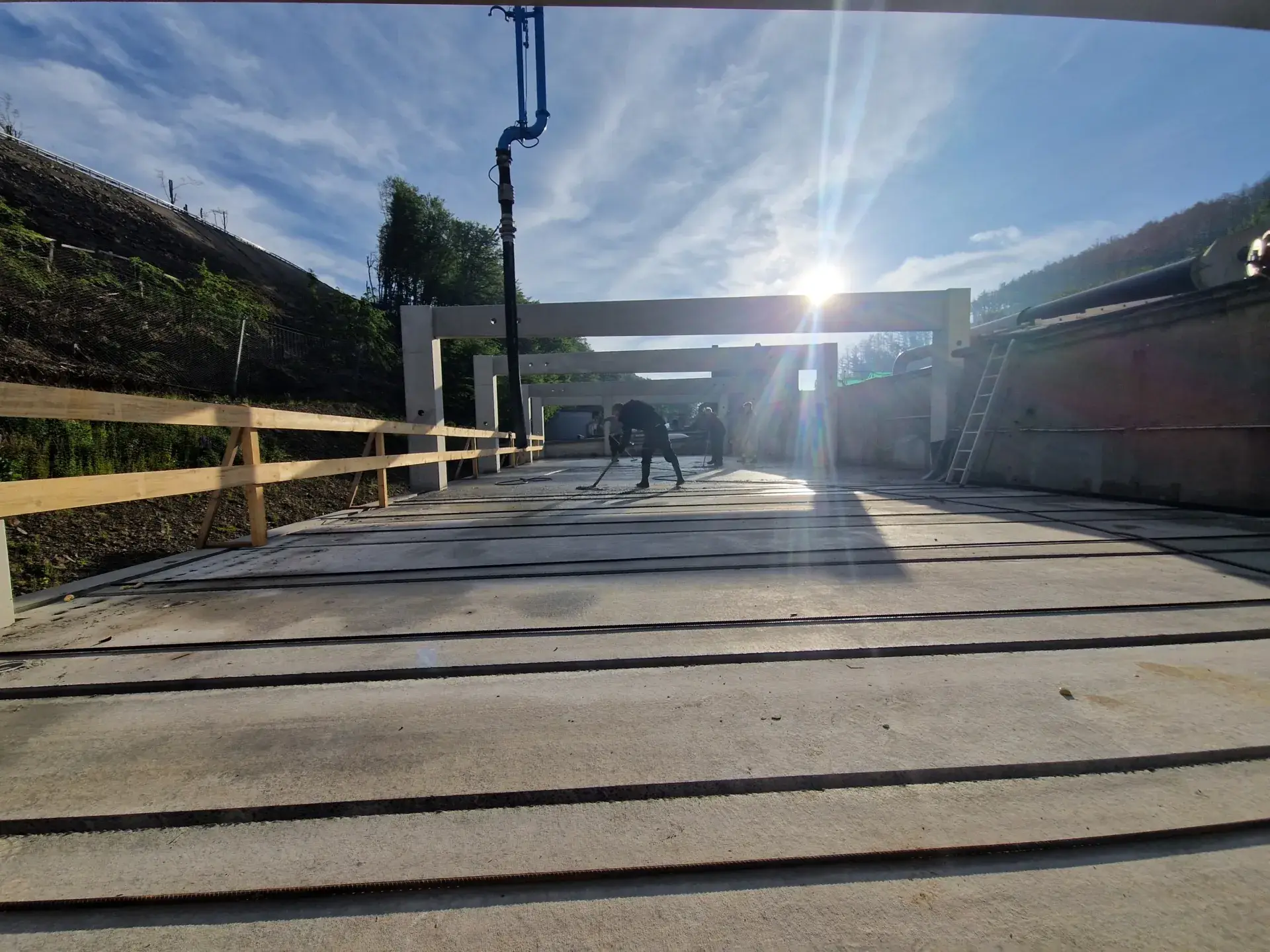 Immel Seckelmann, Lüdenscheid – Decke im Rohbau