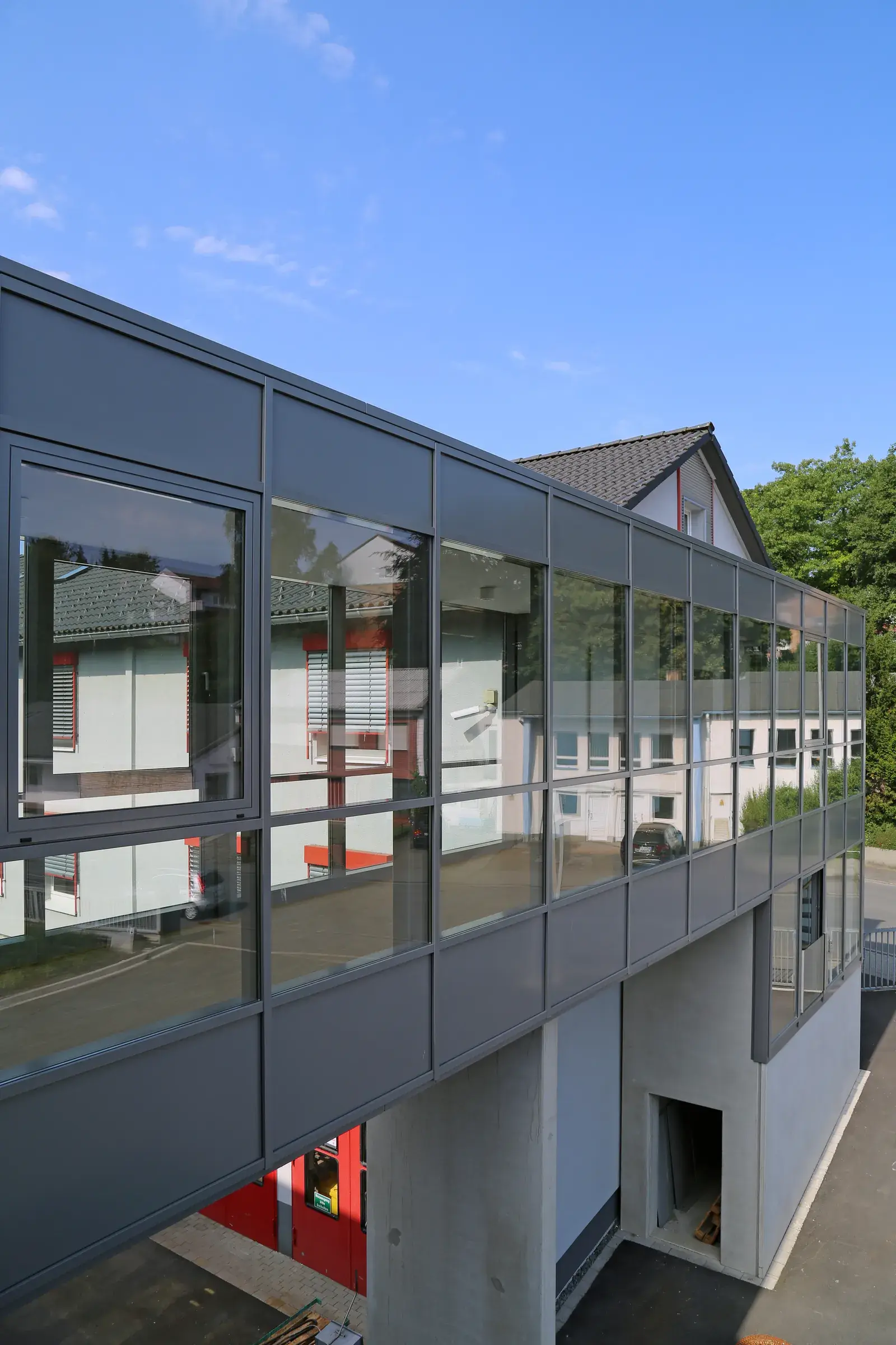 Metoba, Lüdenscheid – Verbindungsbrücke außen