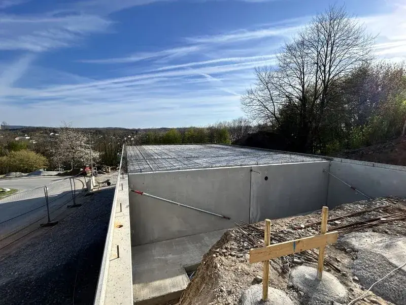 Neubau NEF-Rettungswache – Ortbeton 1. Etage