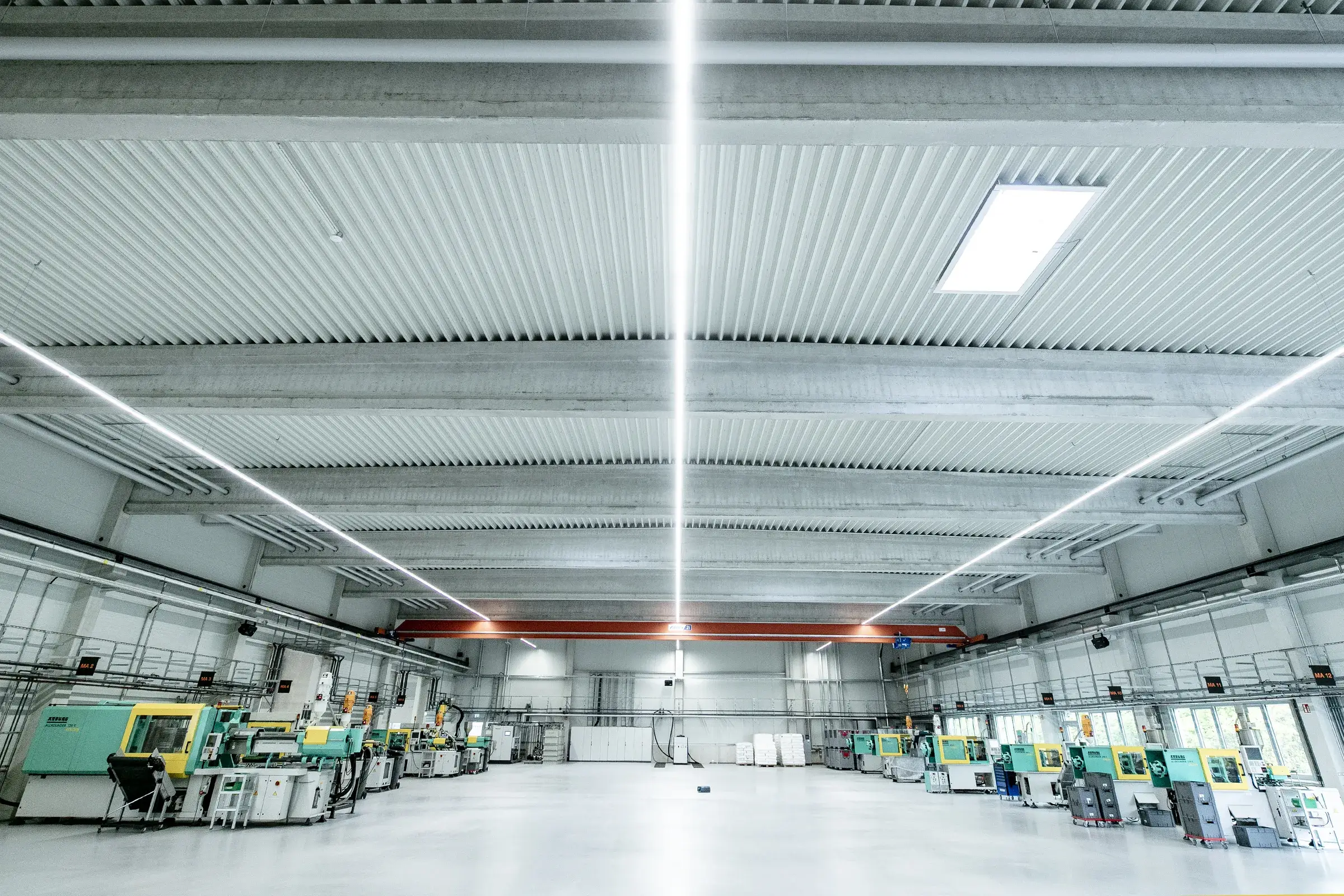 Radolid, Schalksmühle – Produktionshalle mit Lichtband (09/2019)
