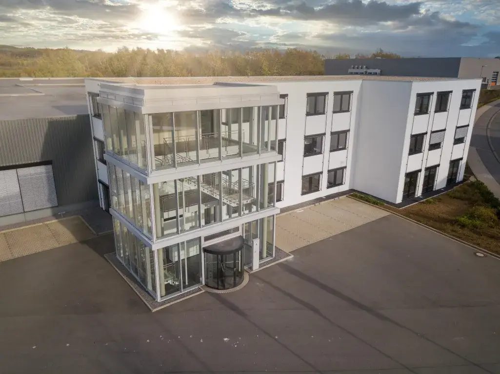 Seeberger, Schalksmühle – Bürotrakt mit Treppenhaus