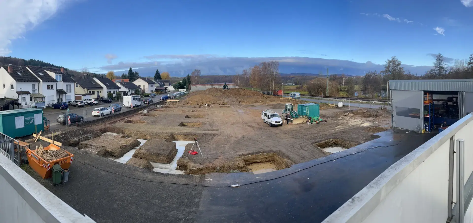 Springtec Löw, Mauer – Baufeld vor Baubeginn