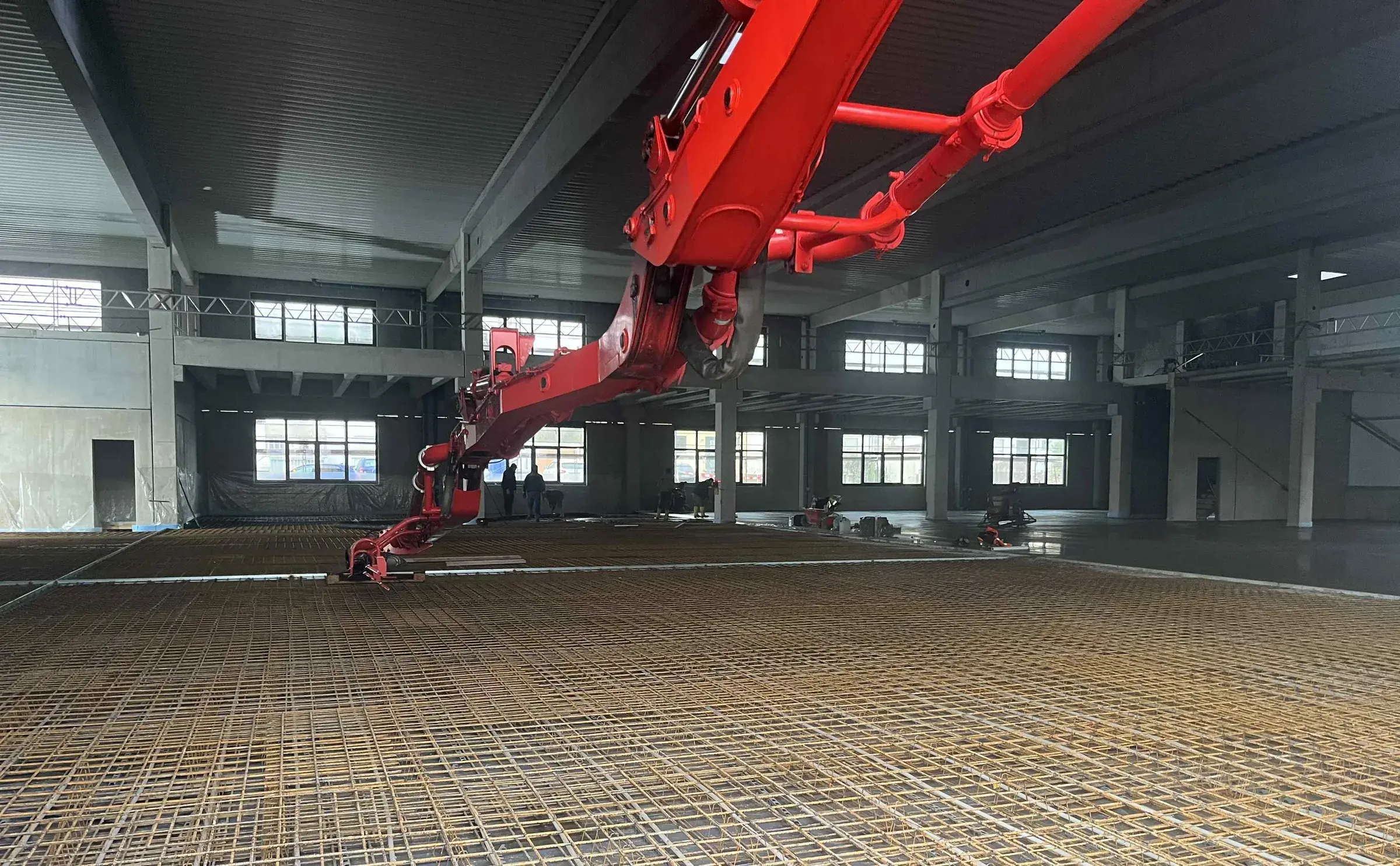 Springtec Löw, Mauer – Betonage der Hallenbodenplatte (KW 10/2026)