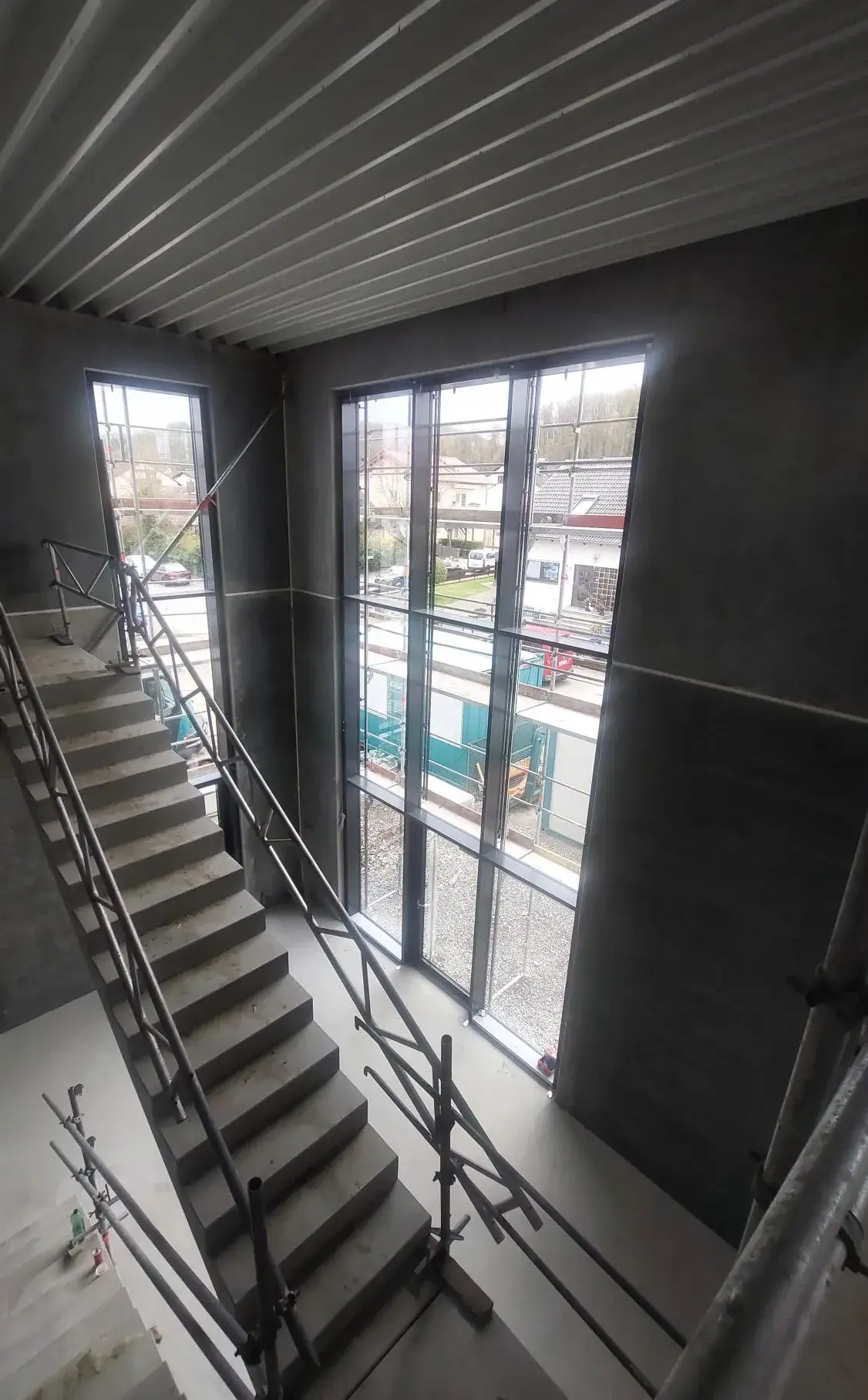 Springtec Löw, Mauer – Treppenhaus im Kopfbau (KW 14/2026)